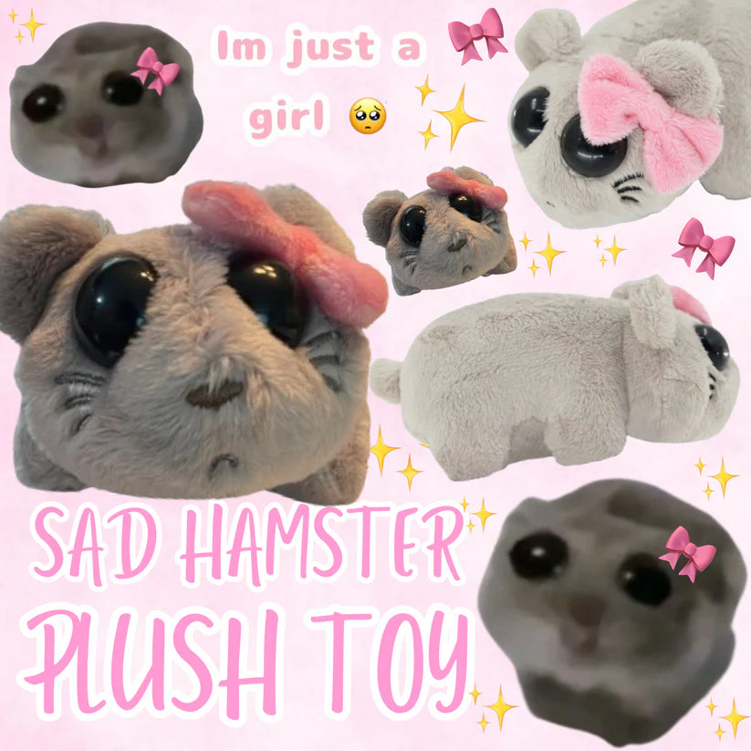Sad Hampter Plushy (Built in Sound)