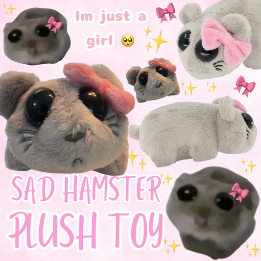 Sad Hampter Plushy (Built in Sound)